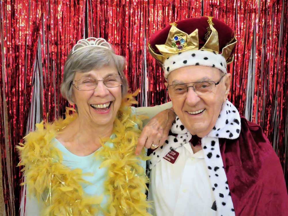 Residents enjoying activities and events at Heatherwood