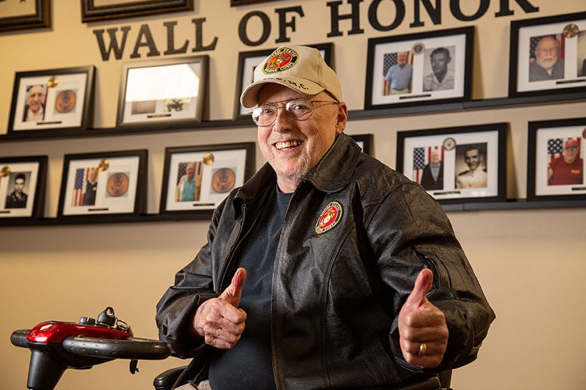 The Wall of Honor at Heatherwood